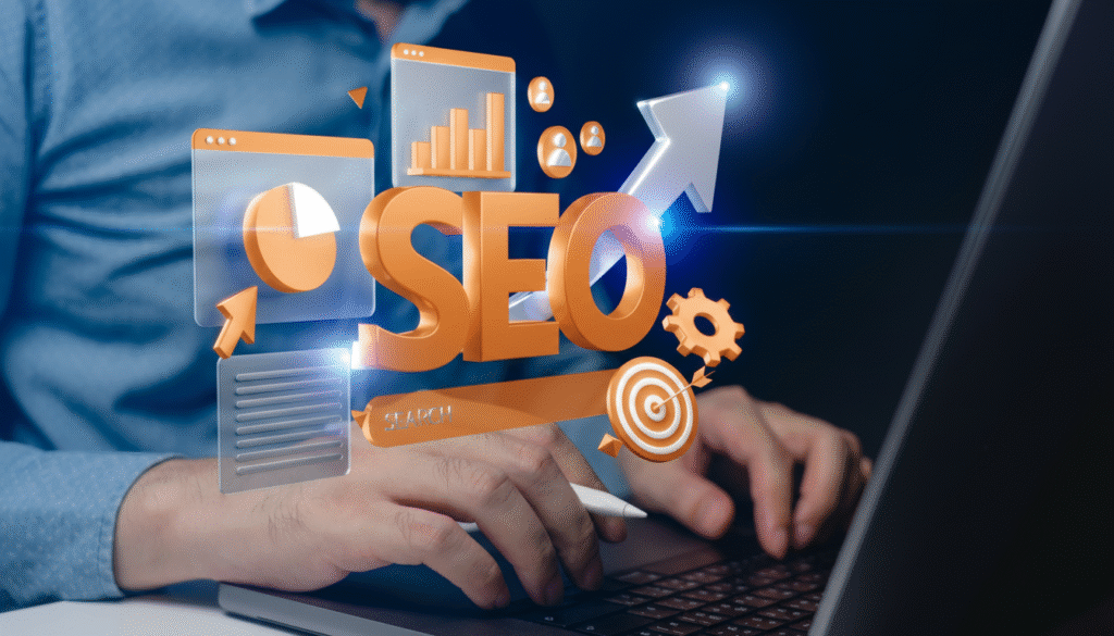 seo-pessoa-digitando