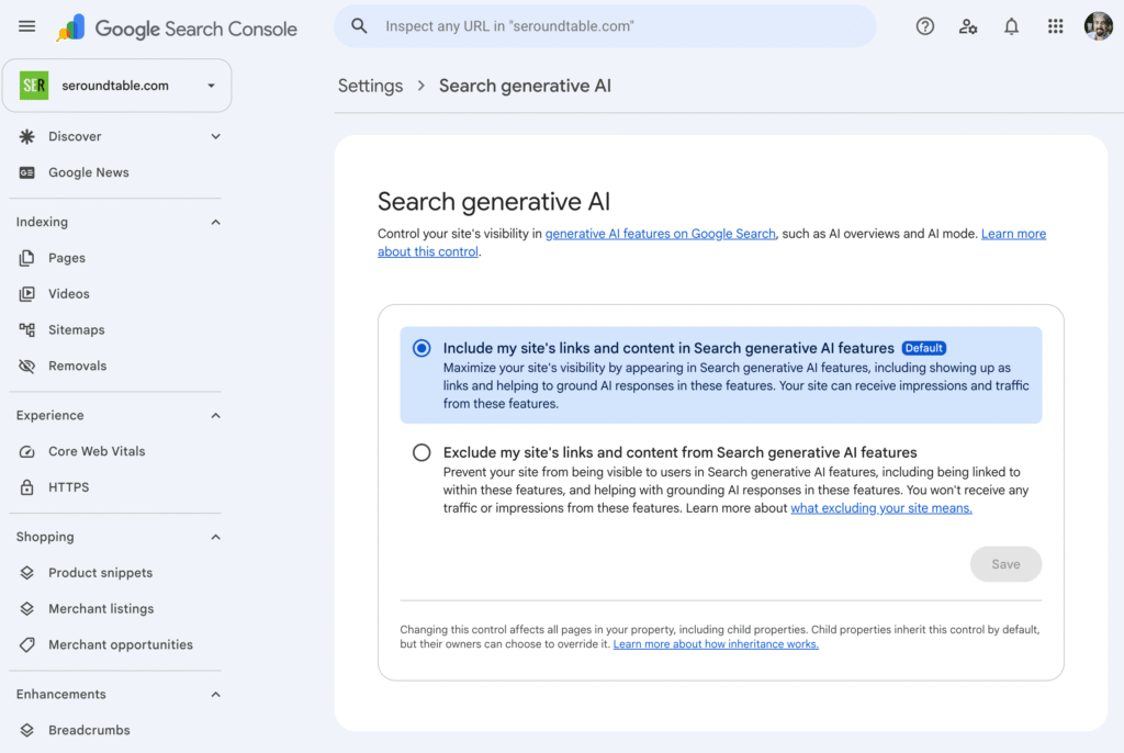 search-generative-ai-control-google-search-console